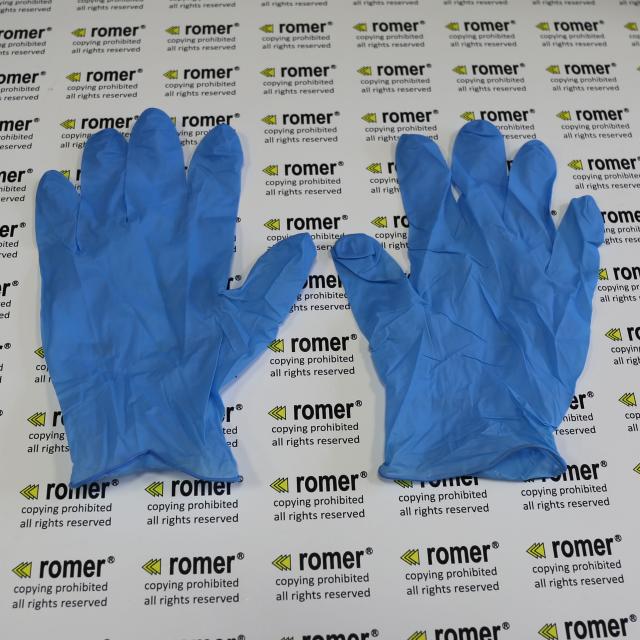Nitrilové rukavice M (balení 100 ks)